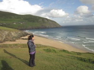 Lola, el pasado verano 2012 en Irlanda.