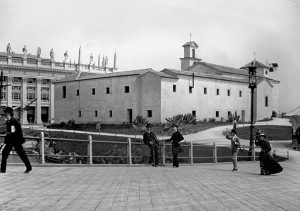 Monasterio de La Rábida durante la World Columbian Exposition de 1893