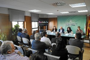 Imagen de la reunión de la Mesa del Turismo