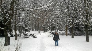 Ostrava, en invierno.