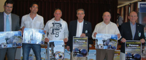 Un momento de la presentación del Campeonato de Petanca en Isla.