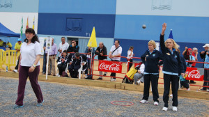 Unas 500 personas concita el Campeonato Nacional de Petanca.