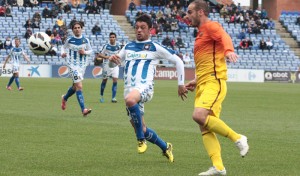 Jonathan Valle, ausente ante la UD Las Palmas, volverá el domingo. / Foto: Josele Ruiz.