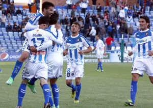 Arana, suplente y decisivo ante el Guadalajara, tiene opciones de volver al once. / Foto: Josele Ruiz.