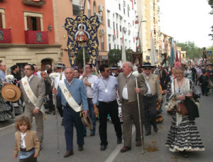 La romería comenzaba el viernes con mucha ilusión.