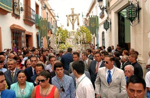 Traslado de la Santa Cruz. / Foto: Julián Blanco.