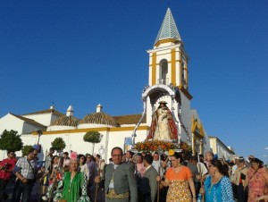 Procesión de la Virgen de los Remedios.