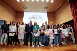 Los alumnos de los cuatro centros andaluces ganadores