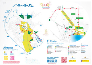 Plano del dispositivo para la Ida de la Virgen.