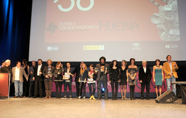 Clausura de la 38 edición del Festival de Cine Iberoamericano de Huelva.