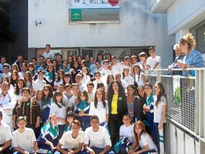 Flashmob en el colegio La Hispanidad.