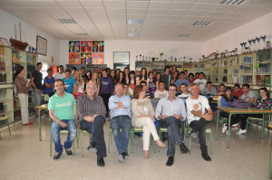 La lectura poética tuvo aceptación entre los estudiantes de los IES Guadiana y González de Aguilar.