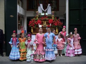 Los niños disfrutan mucho de estas fiestas.