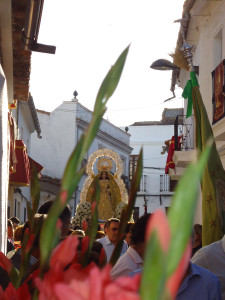 Procesión del Corpus en Cumbres Mayores.