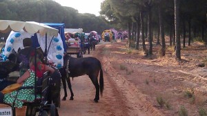 Emigrantes, en el Camino hacia El Rocío.