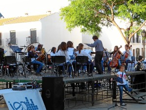 La música clásica sonó en Moguer. 