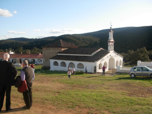 La ermita se encuentra en el paraje conocido como Dehesa de la Agüijuela. / Foto: asociacionsantaeulaliamerida.blogspot.com.es