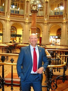 El presidente del comité organizador del Congreso, Juan José García Machado.