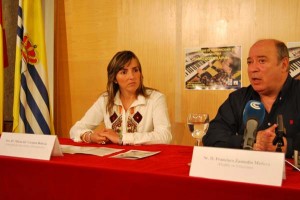 Beltrán y Zamudio presentaron las V Jornadas sobre Discapacidad.