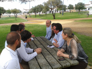 Reunión del Plan Romero en Lepe.