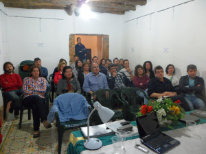 La iniciativa llenó la casa cultural (bajos del antiguo Cuartel), de sus II Jornadas de historia local.