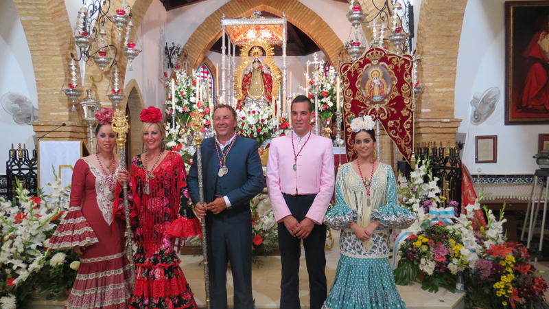 Mayordomos de la Romería de Montemayor para 2014.
