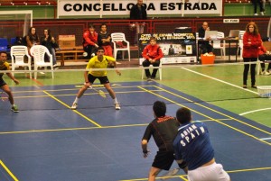 Pablo Abián y Eleizer Ojeda, durante las semifinales.