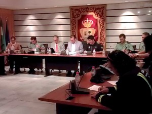 Reunión de la Junta Local de Seguridad de Punta Umbría.