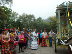 La convivencia se vivió en el paraje 'La Pajara'. 