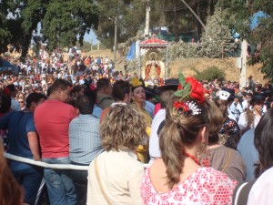 Los moguereños esperan encontrarse con su patrona este domingo. 