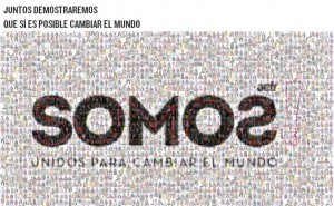 Mosaico solidario de la Campaña Somos