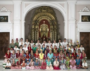 El Coro del Grupo Joven de la Hermandad del Rcoío de Triana. / Foto: Facebook