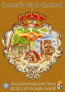 Cartel de la Romería de la Amistad 2013.