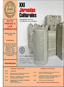 Cartel de las Jornadas Culturales Cortegana. 