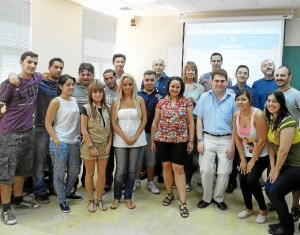 Clausura del curso sobre redes y empleo. 