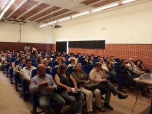 Asistentes a la presentación del Programa de Apoyo y Fomento del Trabajo Autónomo.