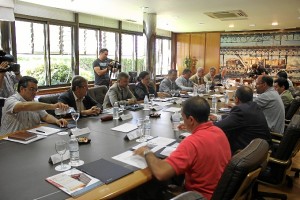 Reunión del Foro para el Transporte y la Logística de la provincia de Huelva.