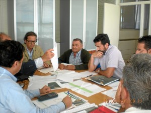 Reunión con los pescadores de Punta Umbría.