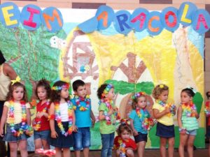 Alumnos de la Escuela Infantil La Caracola