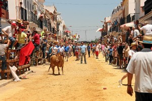 Las capeas de San Juan del Puerto son conocidas en  toda la provincia.