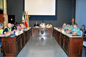 Los asistentes a la Junta Local de Seguridad, trataron diversas temáticas.