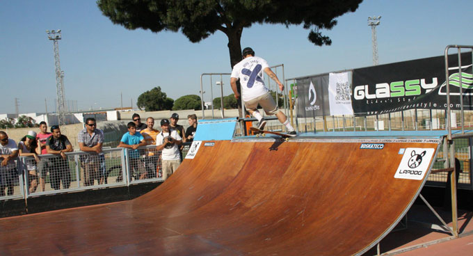 Un momento de la competición de Mini Ramp.