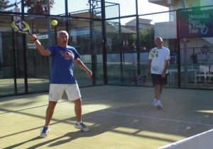 Las pistas del Club José García Requena, sede del torneo hasta el sábado.