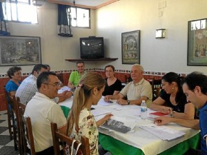 Asistentes a la reunión.