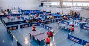 Un éxito de participación fue esta 23 edición de las 'XII Horas de Tenis de Mesa' de Ayamonte. / Foto: J. Losa.