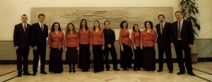 Integrantes de la Camerata Vocal Concertante de Huelva