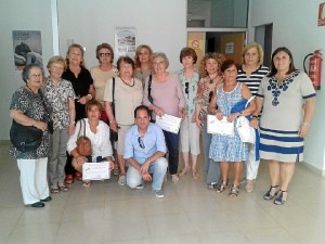 Algunas de las alumnas del Aula de la Experiencia.