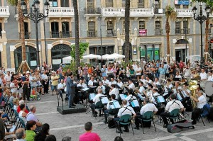 Los conciertos serán los jueves en la Plaza de Las Monjas.