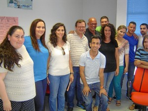 Alumnos del curso Alemán Gestión Comercial.