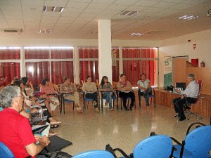 Asistentes al curso de sexualidad.